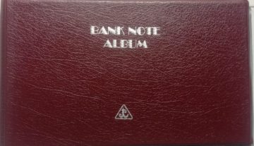 Currency Collection Album 20 Sheets