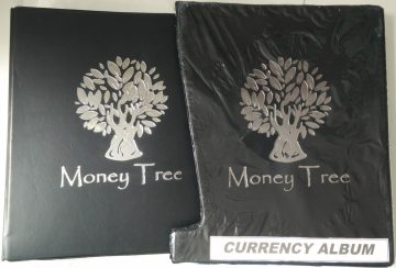 CURRENCY Ring Binder without Dust Cover - Indian Quality (Money Tree)