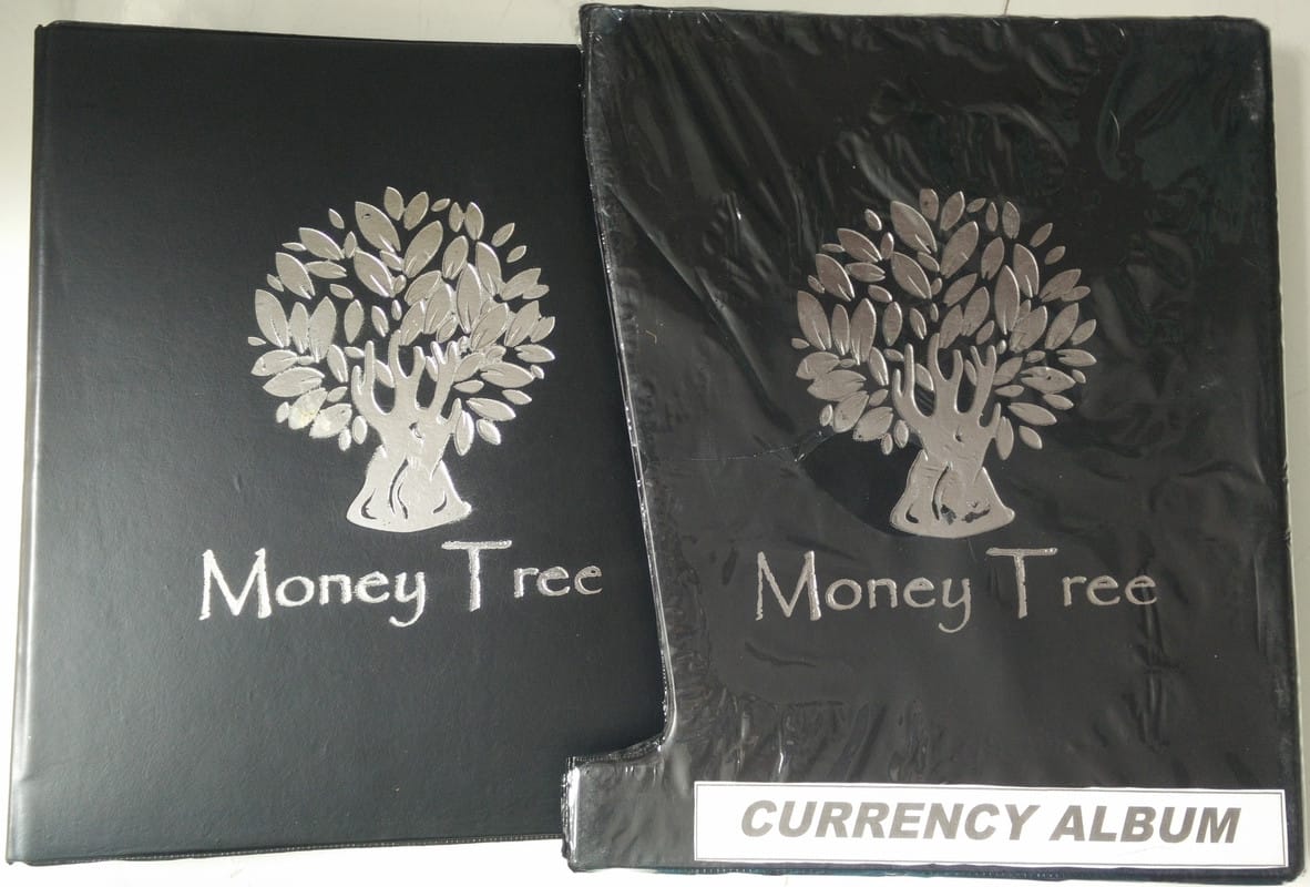 Currency Ring Binder without Dust Cover-Indian Quality Money Tree
