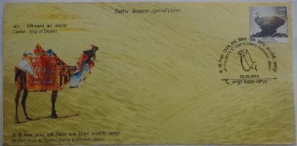 JP-Pex 2014 6th District Stamp Exhibition Jaipur  (Special Cover)