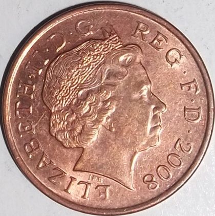 1 New penny 2008_Great Britain, Elizabeth II (used)