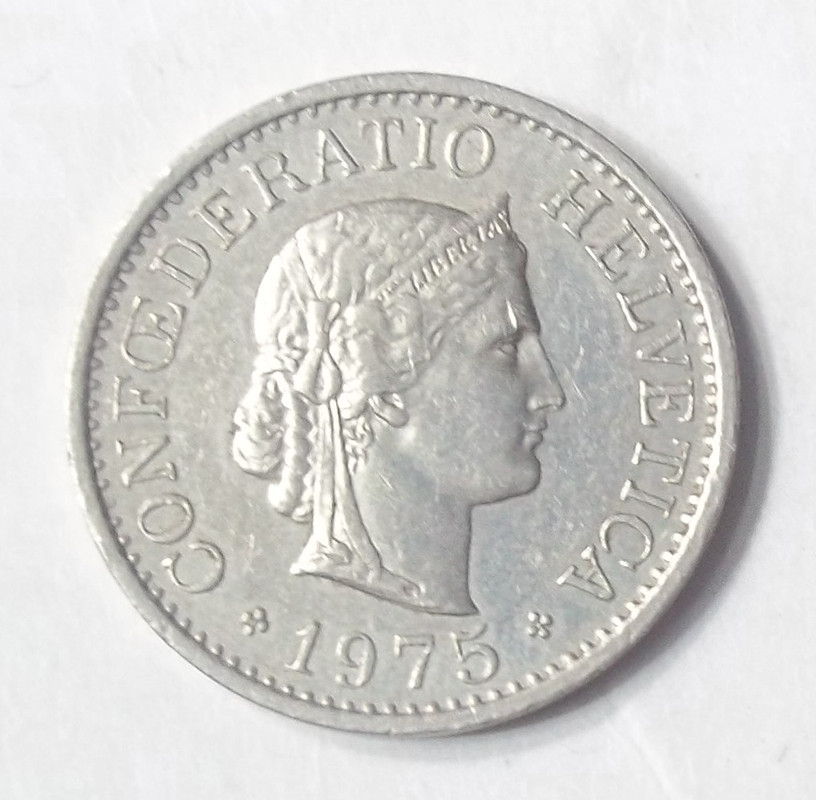 1975 confoederatio helvetica 10 value