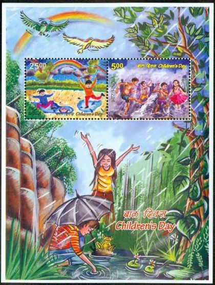 Children's Day - 2015 (Indian Miniature Sheets)