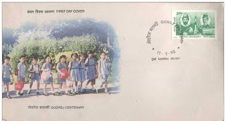 First Day Cover 11 Jul.'98 Centenary of Godrej (Industrial Conglomerate , Sponser in National Welfare). (FDC-1998) (Spots/hinged/slightly damaged/Paper Stuck)