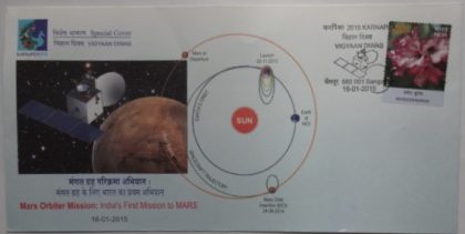 Mars Orbiter Mission India's First Mission To MARS (Special Cover)