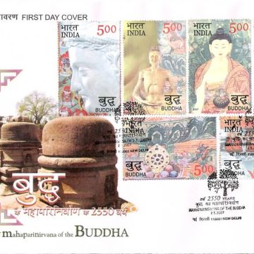 First Day Cover 02 May.'07 2550 Years of Mahaparinirvana' of The Buddha.(FDC-2007)