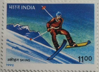 Adventure Sports - Skiing Snow Sports, Skiing - MNH Stamp