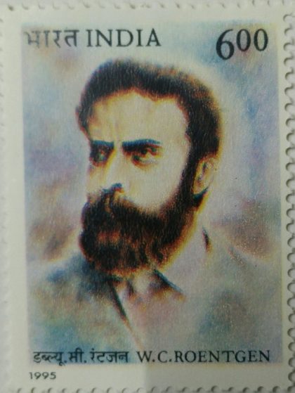 w.c.Roentgen Personality , Inventor X ray Rs.6 - MNH Stamp