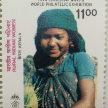 INDEPEX 97', International stamp Exhibition, New Delhi (4th Issue)Rural Indian Women in Traditional Costumes_Cut Setenant
