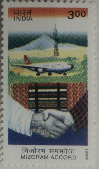 Mizoraram Accord.- MNH Stamp | Buy Indian Postage Stamps | Philately India