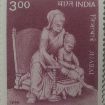 Jijabai Personality Rs.3 (Hinged/Gum washed stamp)