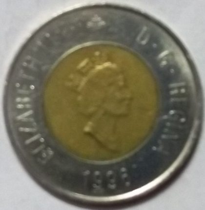 2 Dollars Canada 1996 Elizabeth II D.G Regina (used)