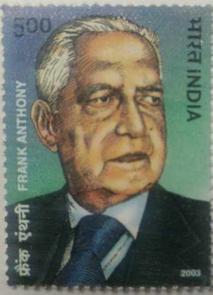 Frank Anthony , Personality , Rs 5 - MNH Stamp