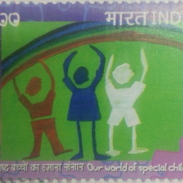 International Conference on Autismc , Event . Rs 5- MNH Stamp