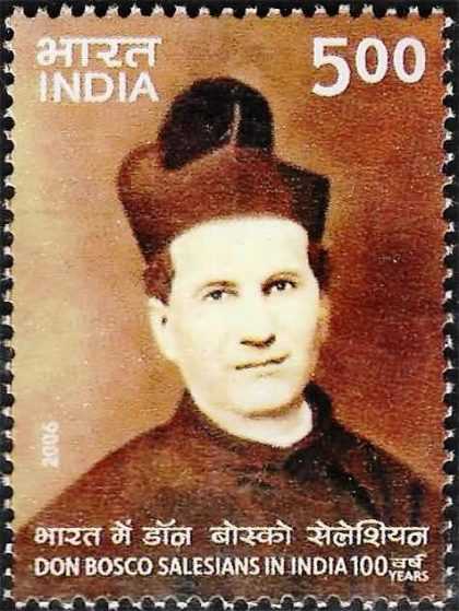 DonBosco in India. Personality, Rs. 5 - MNH Stamp