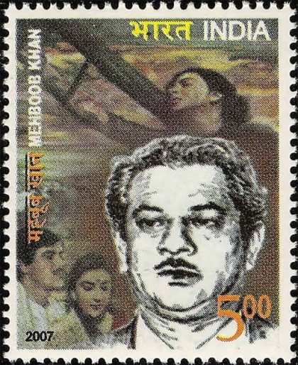 Mehboob Khan. Personality, Rs. 5 - MNH Stamp