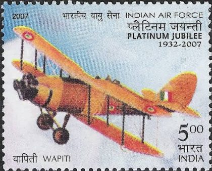 Indian AIR Force Platinum Jubilee 1932-2007 - IL-78 - MNH Stamp