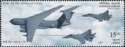 Indian AIR Force Platinum Jubilee 1932-2007 - IL-78 - MNH Stamp