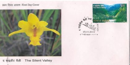 First Day Cover 15 Nov. '09 The Silent Valley.(FDC-2009)