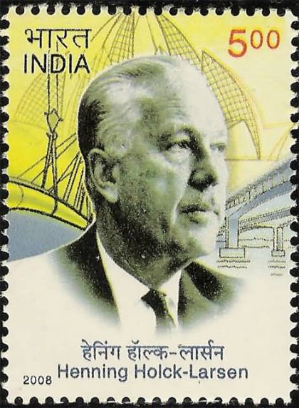 Henning HOLCK-Larsen , Personality , Rs 5 - MNH Stamp