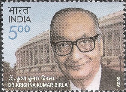 Dr.Krishna Kumar Birla , Personality , Rs 5 - MNH Stamp