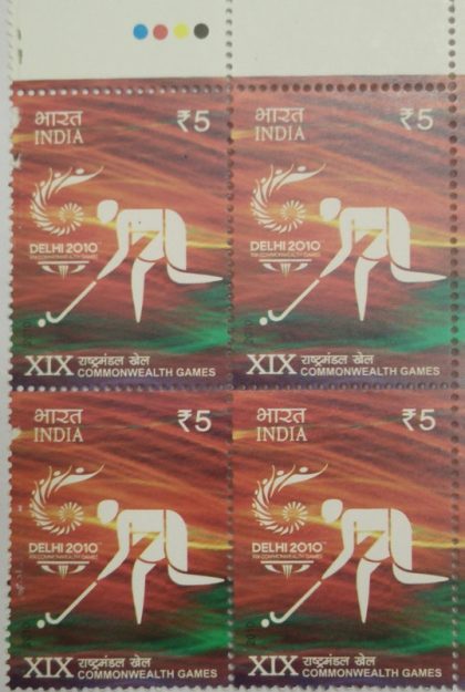 Hockey(Block of 4 TL Stamp)