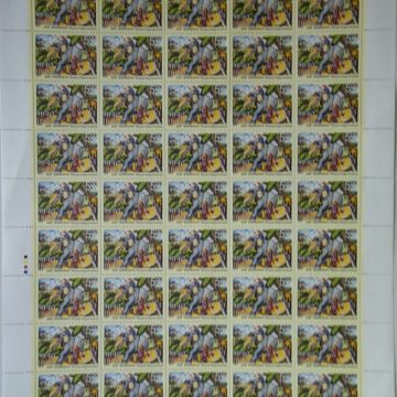 Women Empowerment Woman, Painting, Elephant, Elephant Rider, Climbing Rs. 5 - MNH (Stamp Full Sheets - 45 stamps)