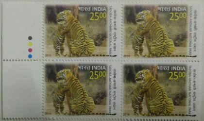 Tadoba Andhari National park (Block of 4 TL Stamp)