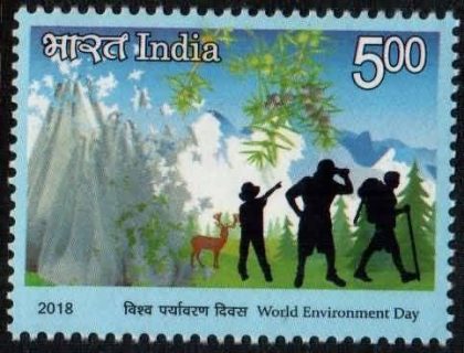 World Environment Day. Hunting - MNH Stamp
