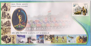First Day Cover 04 Feb.'11 100 Years of Corps of Signals (FDC-2011)