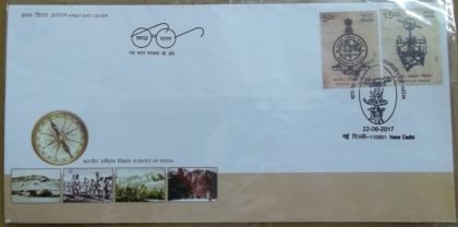 First Day Cover 22 June. '17 Survey of india  (FDC-2017)