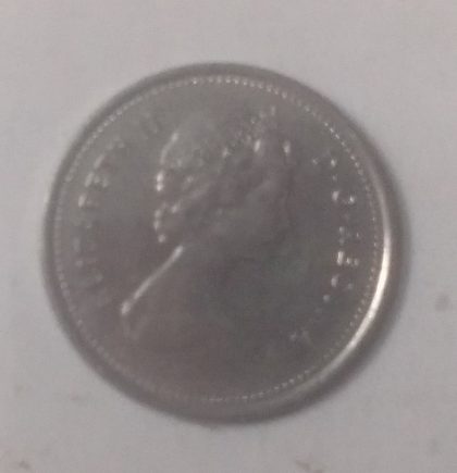 25 Cents Canada 1981 Elizabeth II D.G. Regina