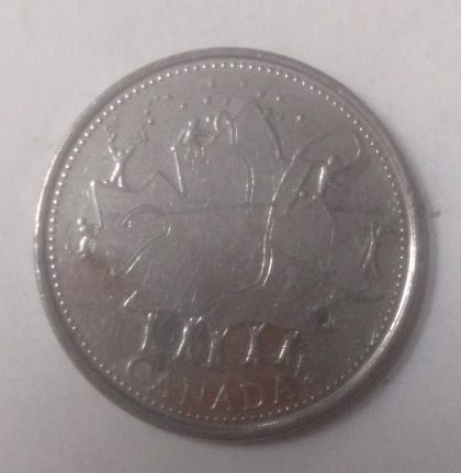 25 Cents Canada 2002 Elizabeth II D.G. Regina (used)