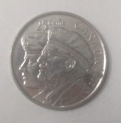 25 Cents Canada 2005 Elizabeth II D.G. Regina (used)