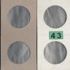 Large Coin Holders ~ Size 43 / 48 / 53 MM ~ 10 Pieces Each