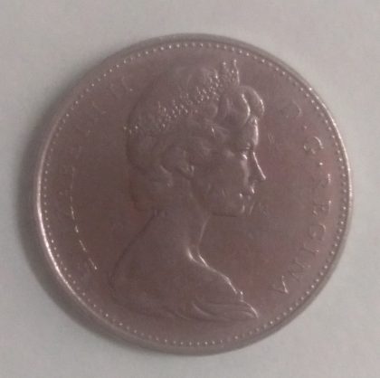 5 Cents Canada 1975 Elizabeth II D.G Regina (used)