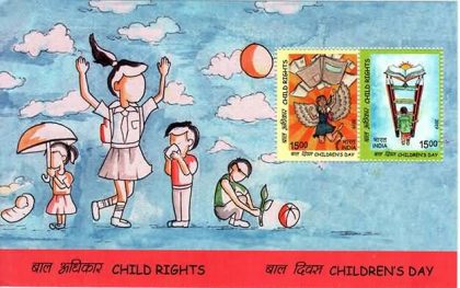 Child Rights - 2019 (Indian Miniature Sheets)