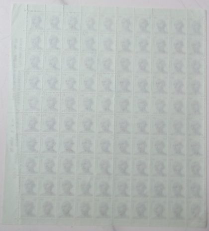 Mahatma Gandhi Rs.1 (Stamp Full Sheet) - 100 Stamps - Image 2