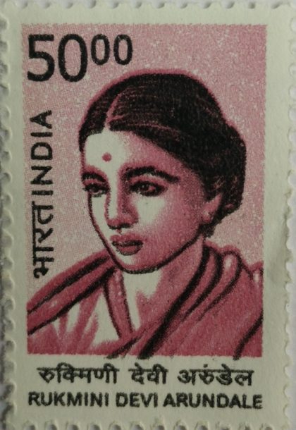 10th Series Rukmini devi Arundale -Rs.50(Df)