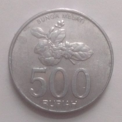 INDONESIA 500 RUPIAH 2003(used)