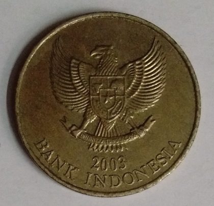 INDONESIA 500 RUPIAH 2003(used) - Image 2