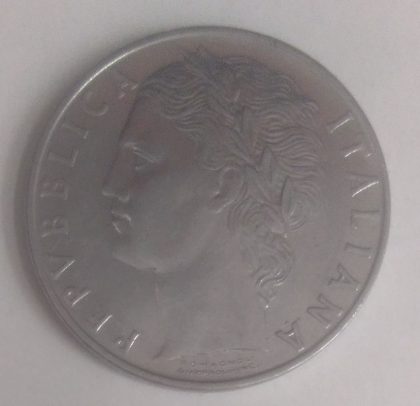 ITALY 100 LIRE 1975 (used)