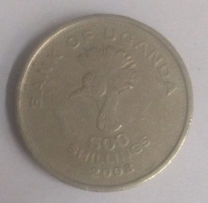 UGANDA 500 SHILLING 2008(used) - Image 2