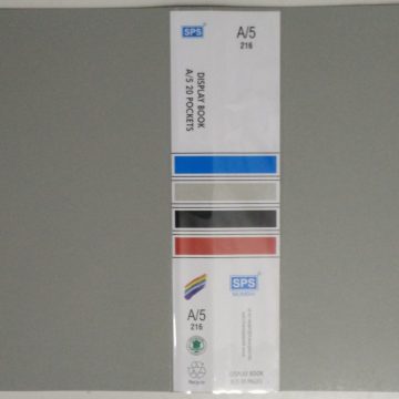 Sheetlet Album 20 pages / 40 sides PVC File Transparent (cj)