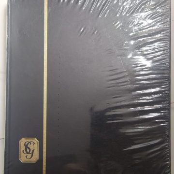Stamp Album - SG (Stanley Gibbons) 32 Pages /64 Sides Black Stock Book Hardcover
