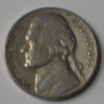 U.S.A. 5- CENT 1957(used)