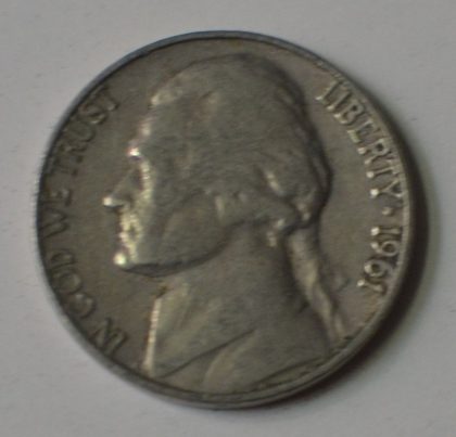 U.S.A. 5- CENT 1961(used)