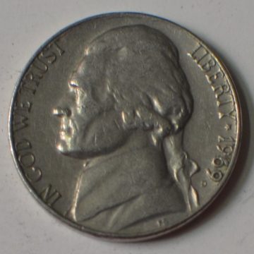 U.S.A. 5- CENT 1969(used)