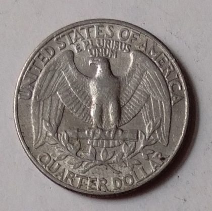 U.S.A. _QUARTER DOLLAR 1991(used) - Image 2