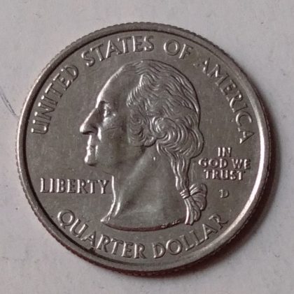 U.S.A. _QUARTER DOLLAR 2002(LOUISIANA PURCHASE) (used)